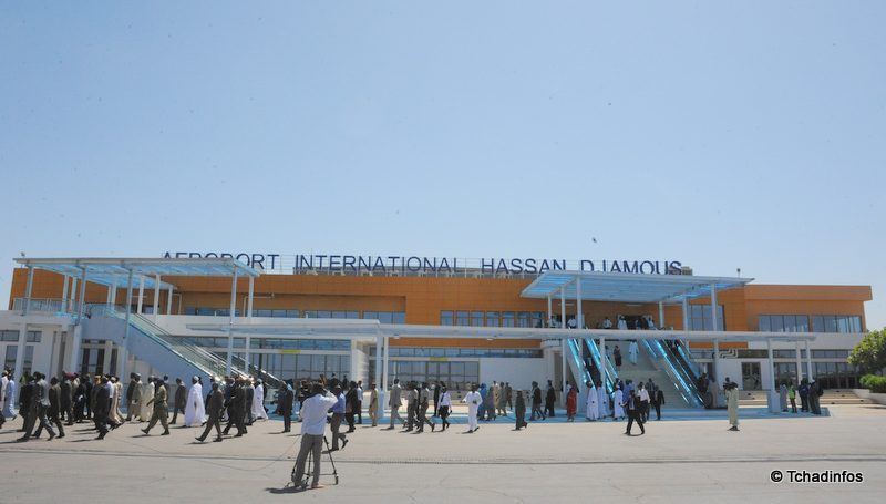 aeroport international Hassan DJamous de Ndjamena. (c) photo Tchadinfo