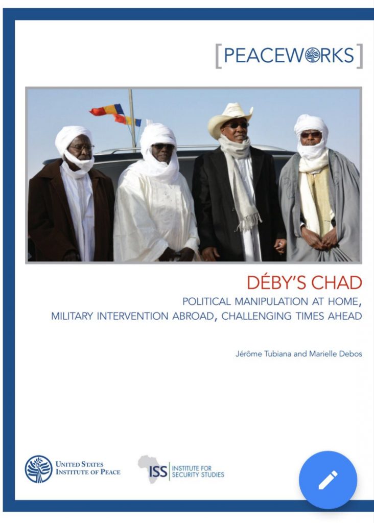 USA: Rapport de l'institut américain de paix sur le Tchad